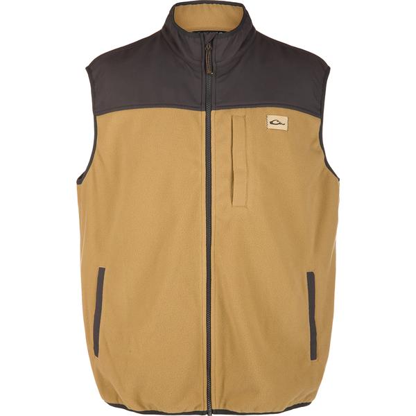 CAMP FLEECE VEST FDK/FIELDKHAKI