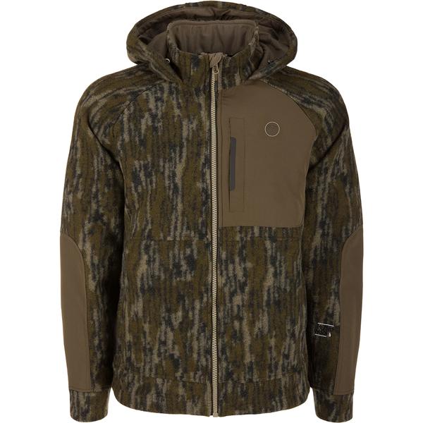 MIDWEIGHT HYDROWOOL SOFTSHELL JACKET W/AGION X2